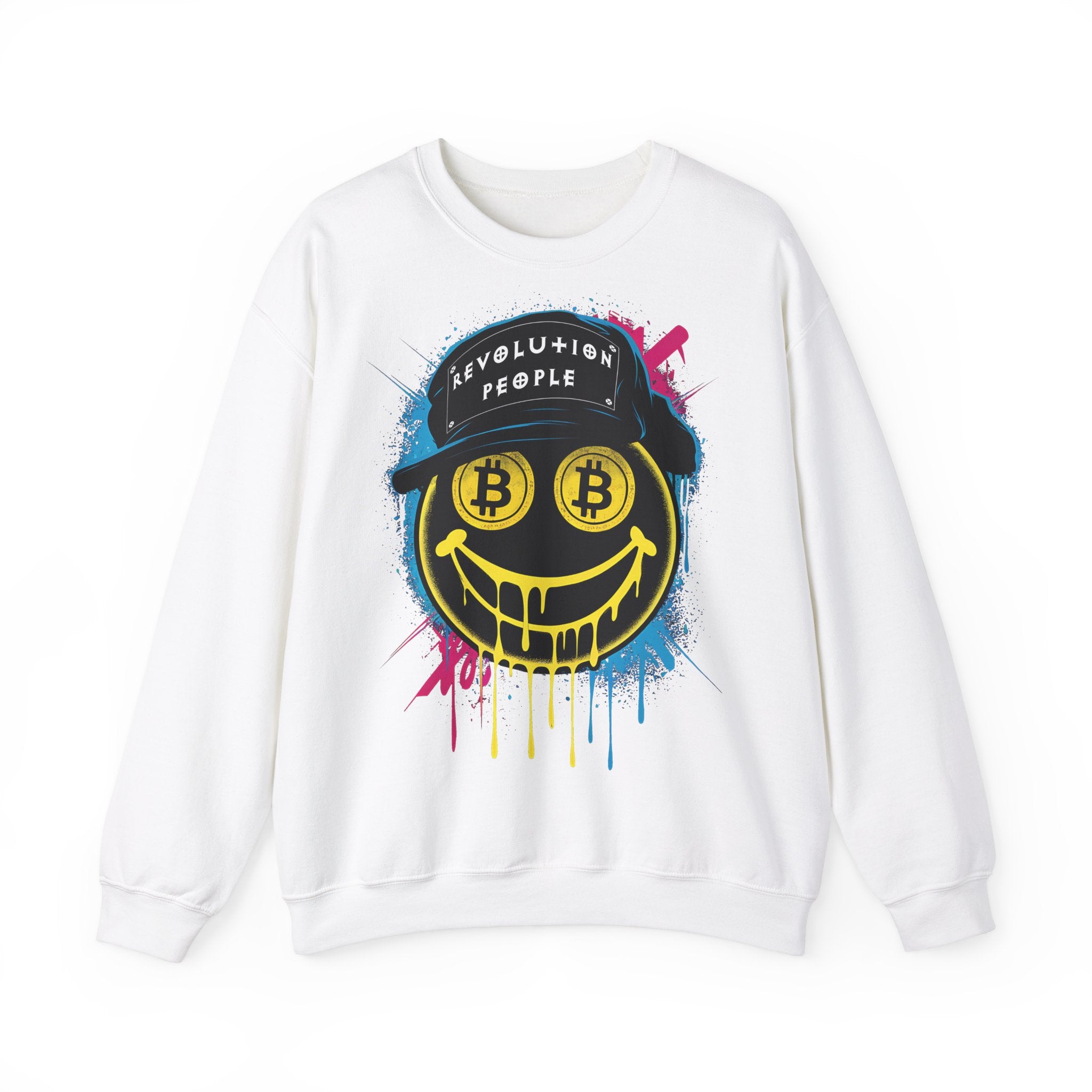 BTC SMILE SWEATSHIRT - Revolution People