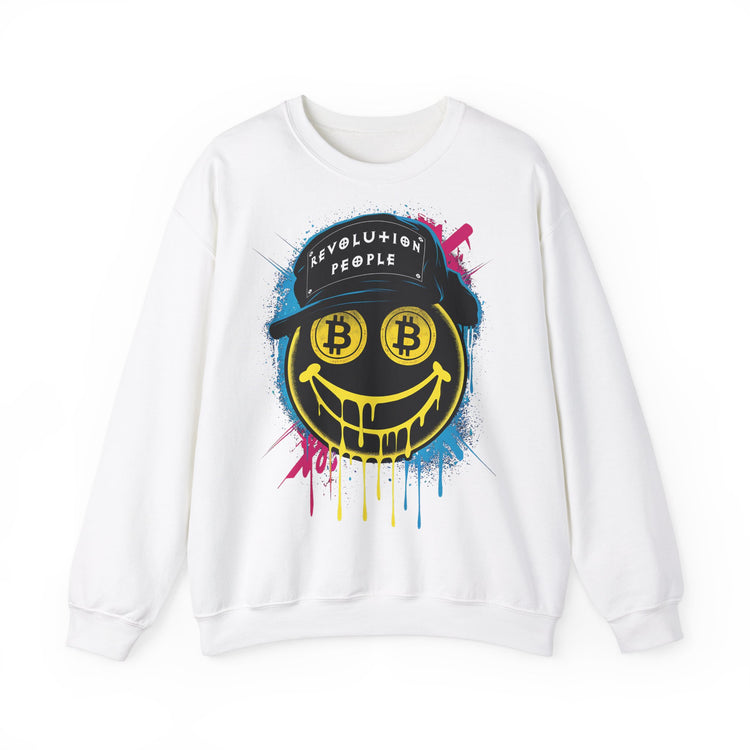 BTC SMILE SWEATSHIRT - Revolution People
