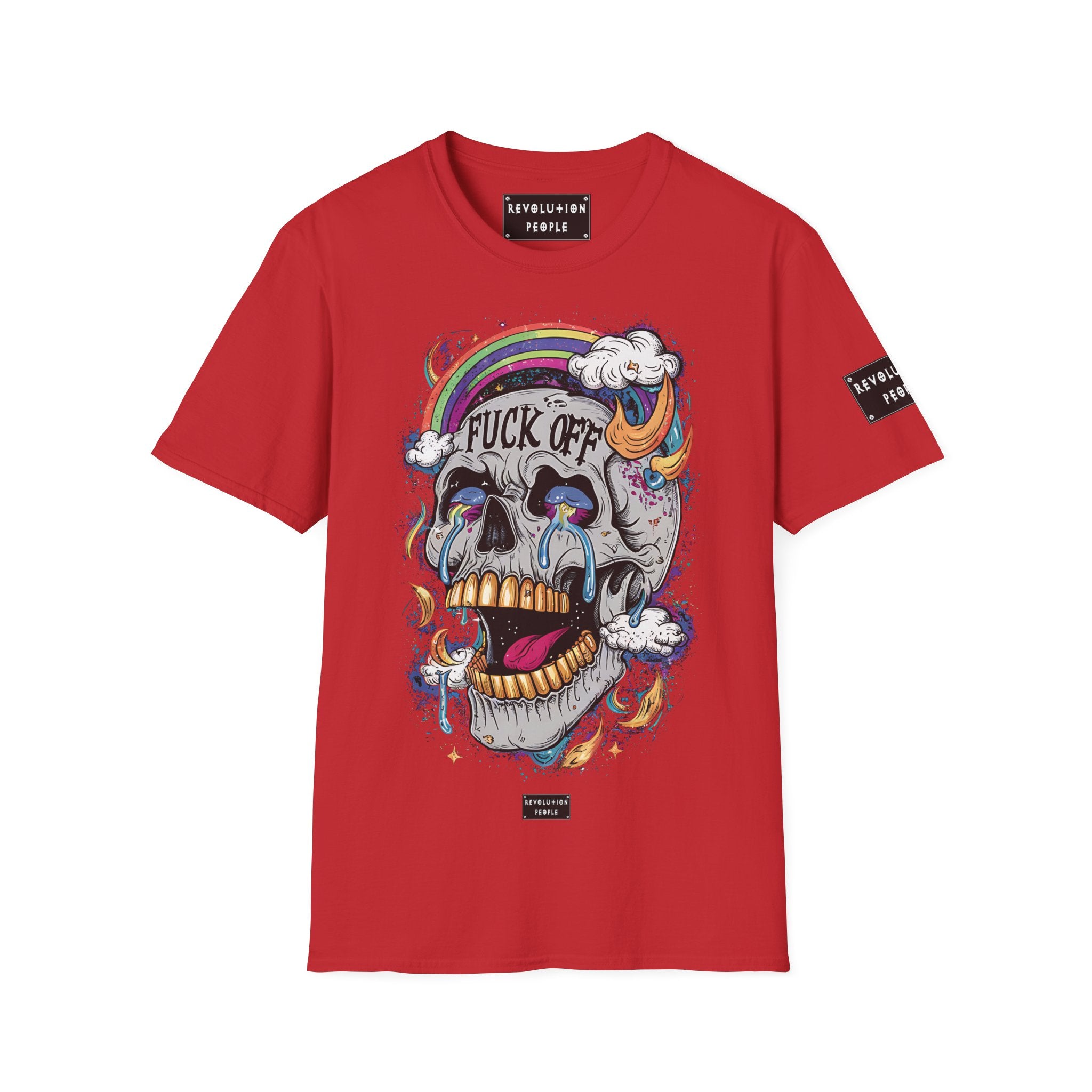 PSYCHEDELIC SKULL T-SHIRT - Revolution People