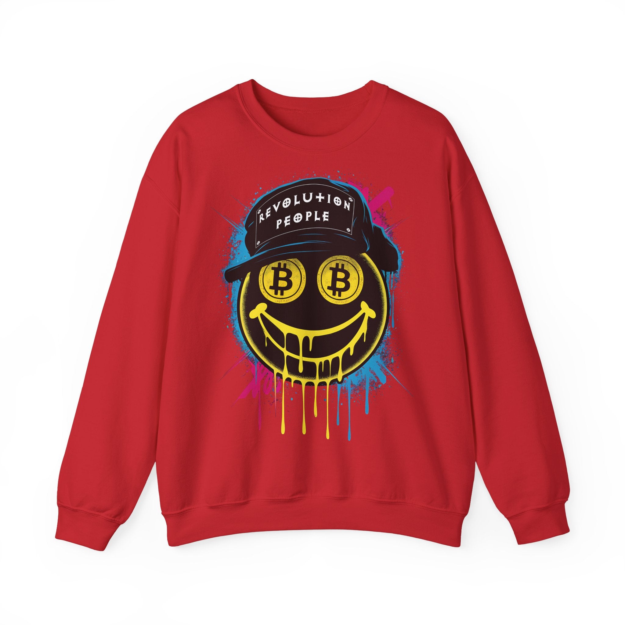 BTC SMILE SWEATSHIRT - Revolution People