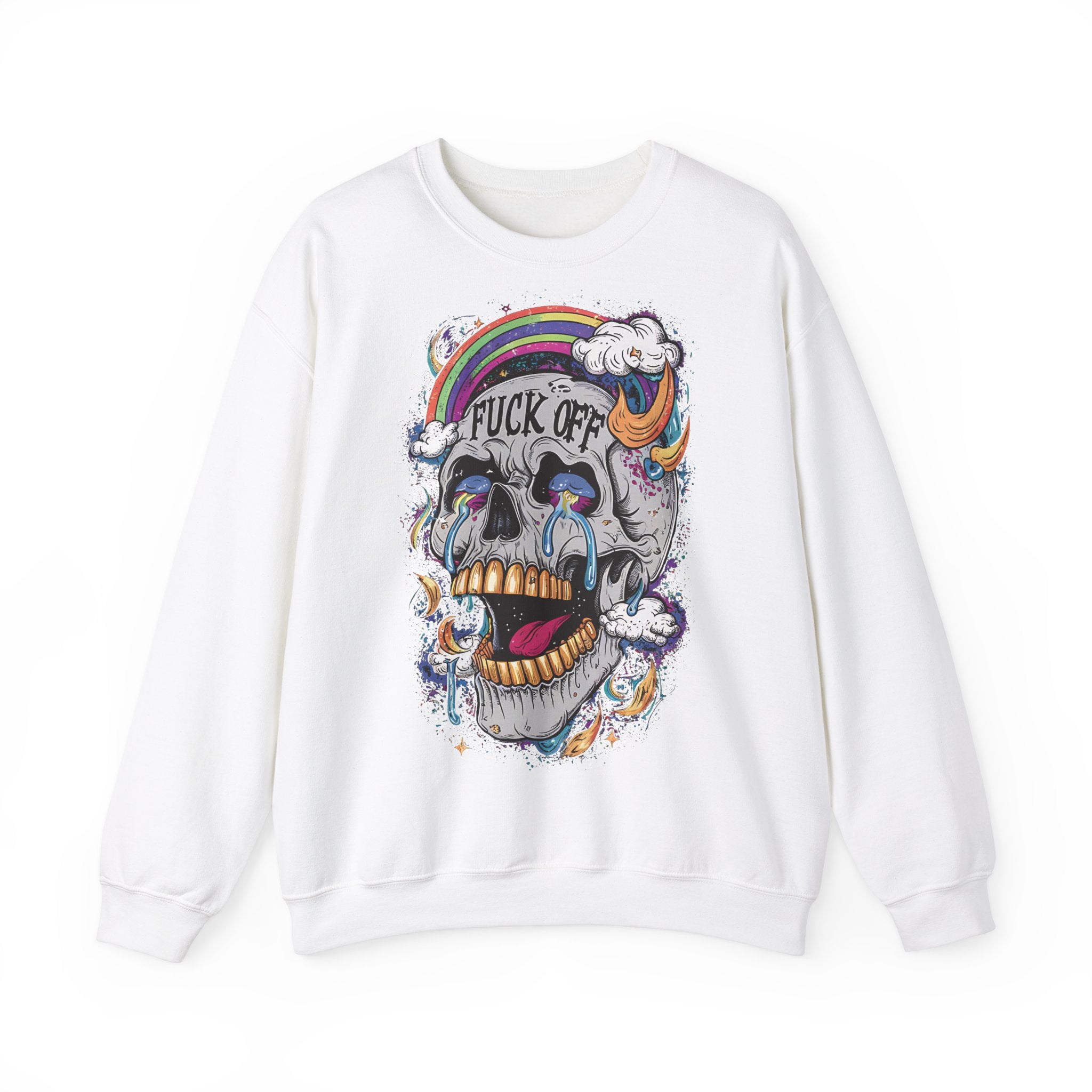 PSYCHEDELIC SKULL SWEATSHIRT - Revolution People
