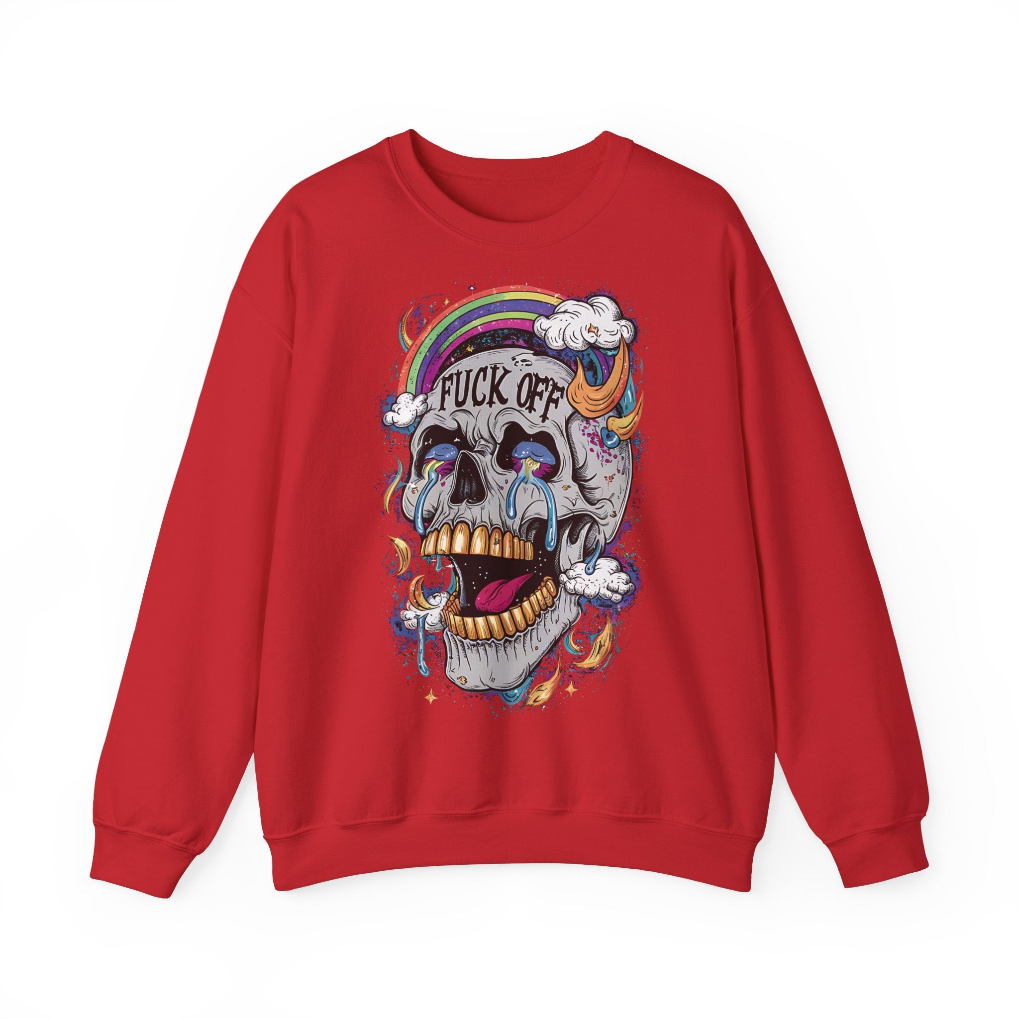 PSYCHEDELIC SKULL SWEATSHIRT - Revolution People