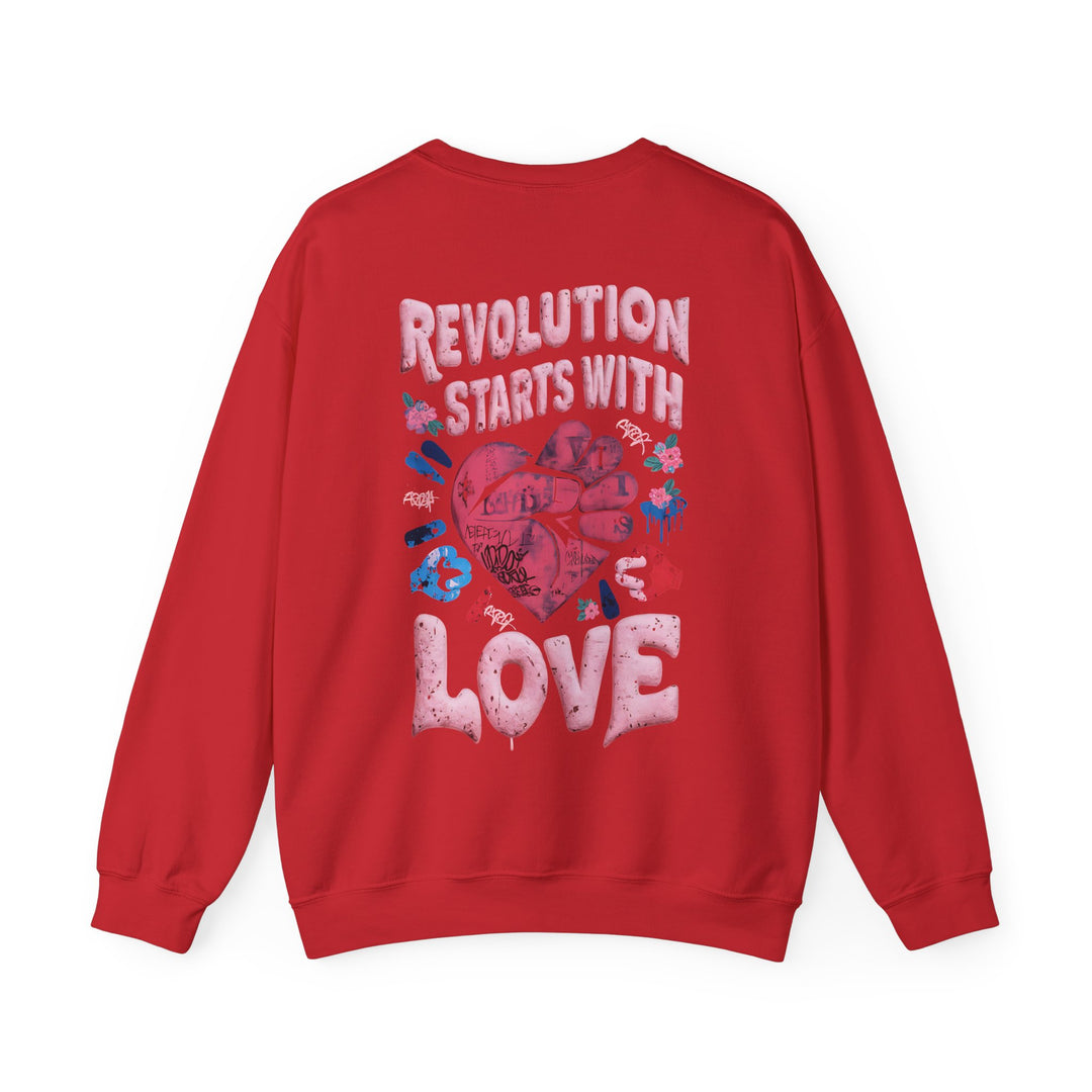 WITH LOVE SWEATSHIRT - Revolution People