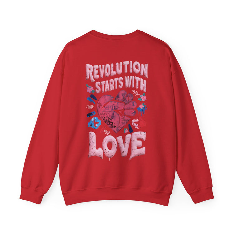 WITH LOVE SWEATSHIRT - Revolution People