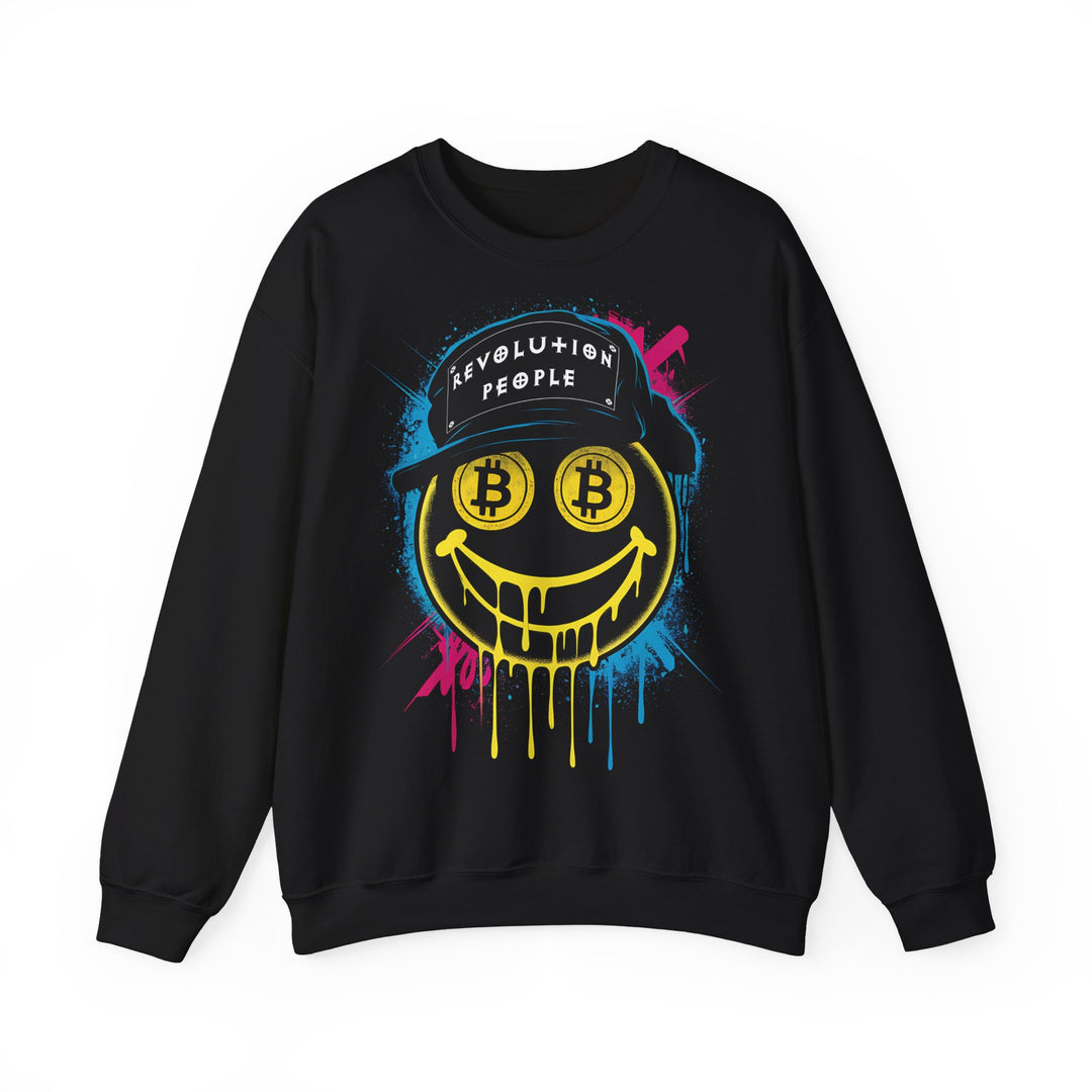 BTC SMILE SWEATSHIRT - Revolution People